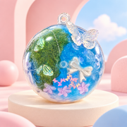 Butterfly Garden Handmade Squishy Ball styled display photo