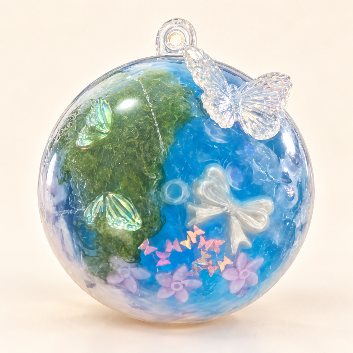 Butterfly Garden Handmade Squishy Ball product photo