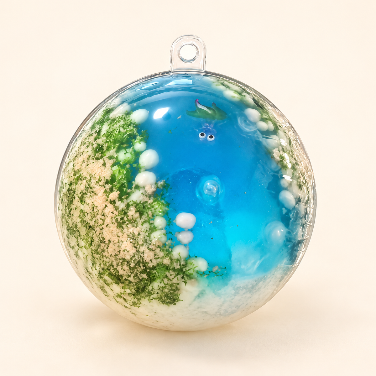 Blue Ocean Reef Handmade Squishy Ball product photo
