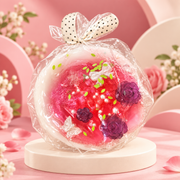 Rose Garden Jelly Cake Handmade Squishy styled display photo