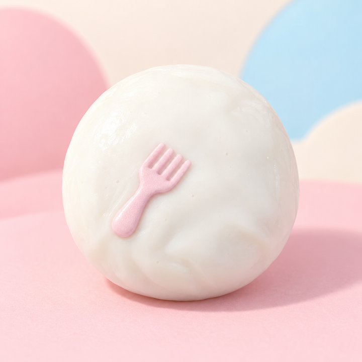 Pink Bunny Vanilla Handmade Squishy Ball - store-style hero image