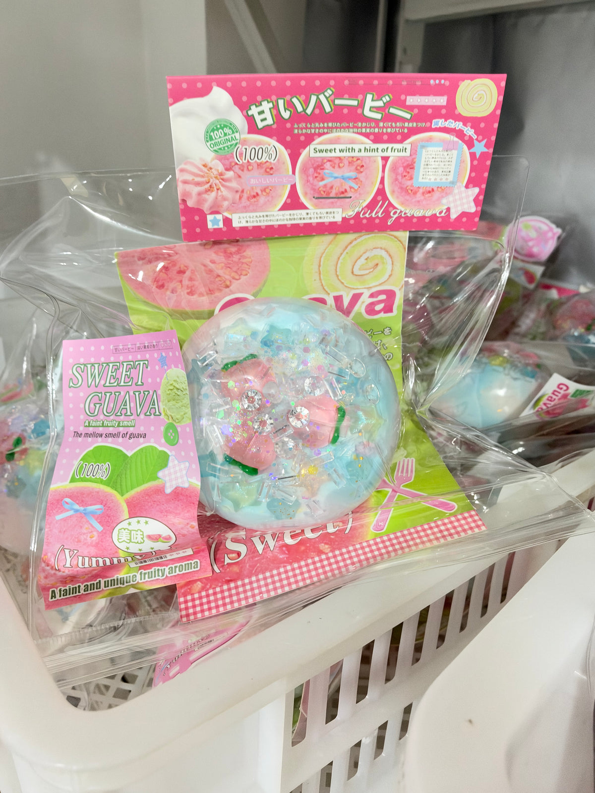 Sweet Guava Handmade Squishy Ball - original Sweet Guava package photo