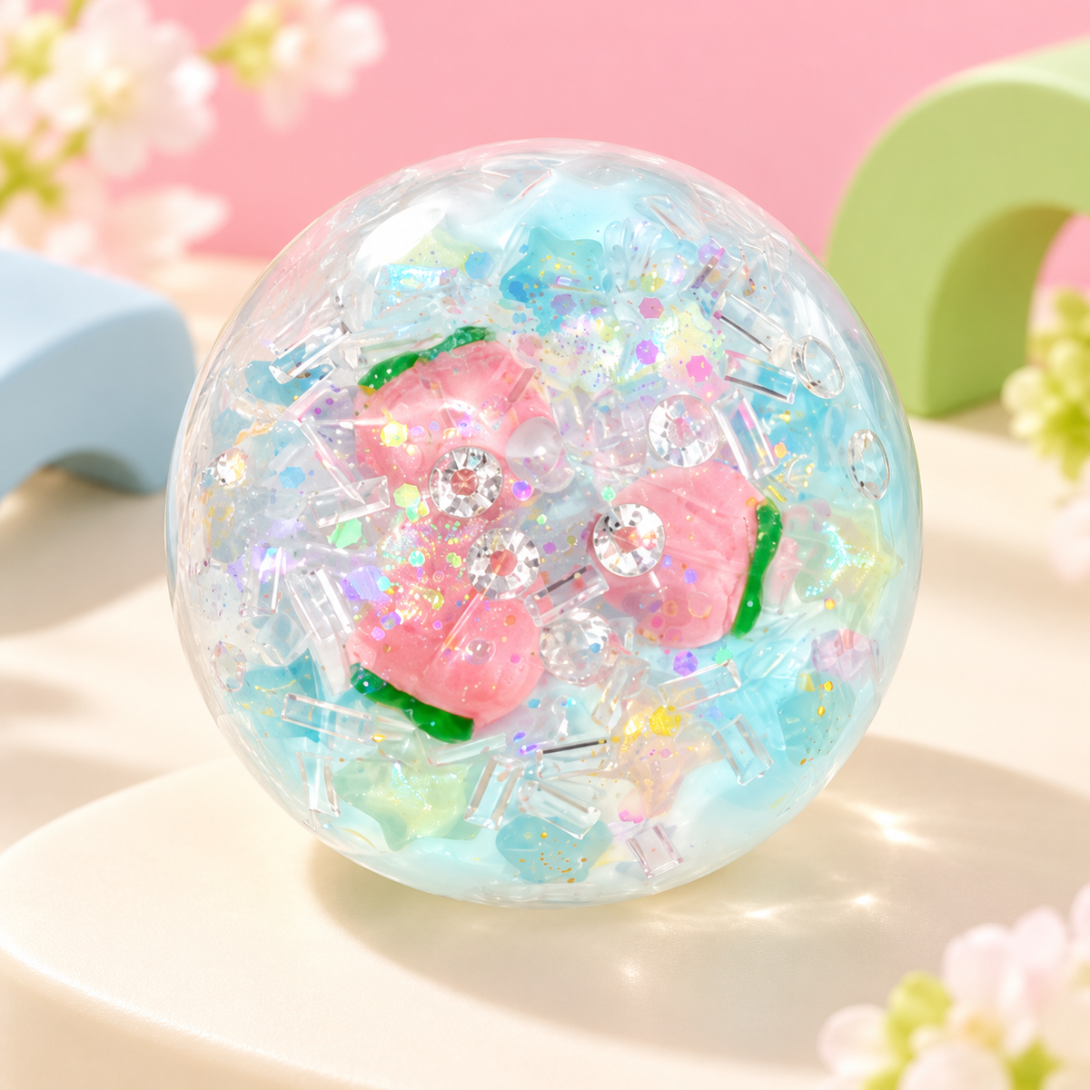 Sweet Guava Handmade Squishy Ball - MochiMimi-style product image